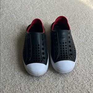 Skechers Black and White Slip-On water shoes- size 12